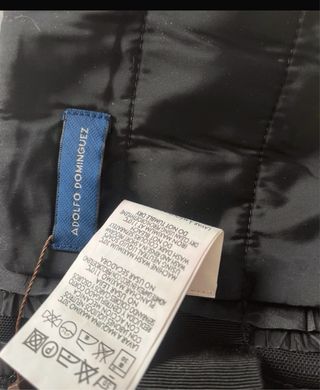 Fajín Adolfo Domínguez Negro Fiesta