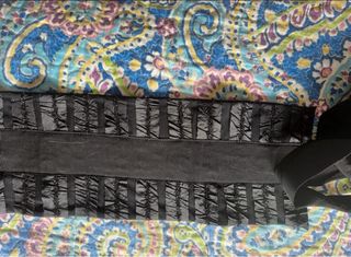 Fajín Adolfo Domínguez Negro Fiesta