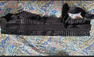 Fajín Adolfo Domínguez Negro Fiesta