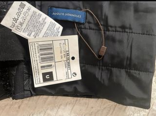 Fajín Adolfo Domínguez Negro Fiesta