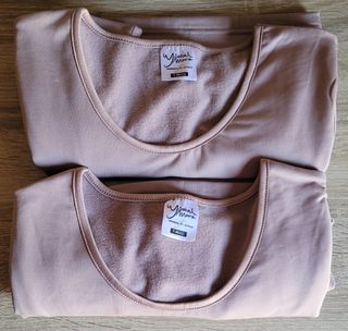 Pack 2 Camisetas Térmicas Manga Larga - talla M.