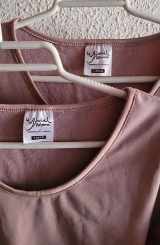 Pack 2 Camisetas Térmicas Manga Larga - talla M.