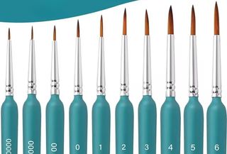 10 pennelli professionali per pittura
