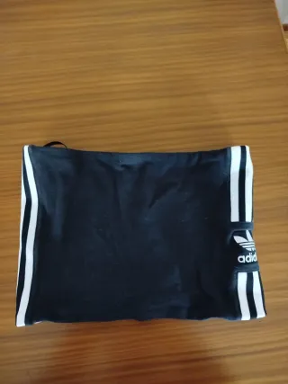 Top Adidas sin mangas negro Talla S