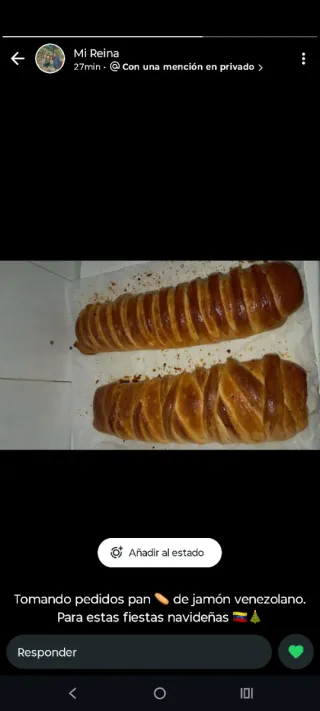 Pan de jamón venezolano