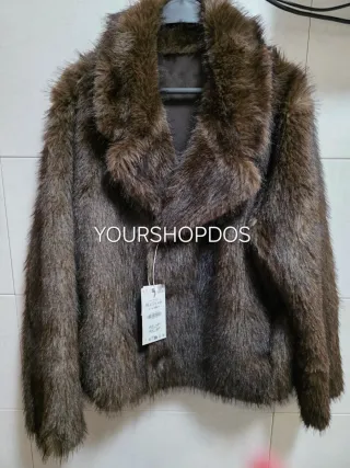 Cazadora doble faz Zara Talla XL