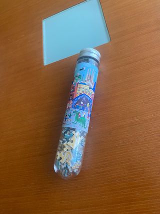 Puzzle Un día en Barcelona en tubo( 150 piezas)