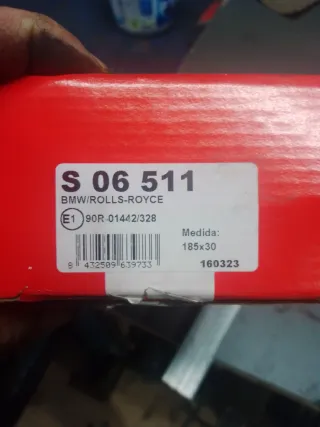 Zapatas de freno Brembo Touareg