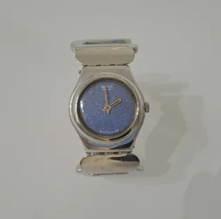 Reloj Swatch Mujer Acero Inoxidable Azul