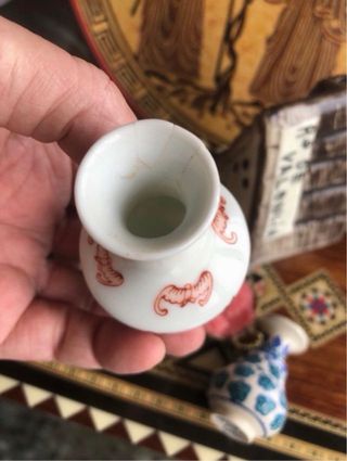 Lotto di 4 Antiche Ceramiche da Collezione