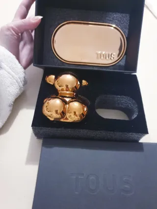 Joyero Tous Oso Dorado Rosa