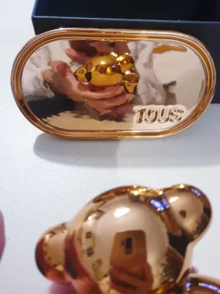 Joyero Tous Oso Dorado Rosa