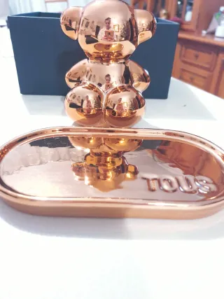 Joyero Tous Oso Dorado Rosa