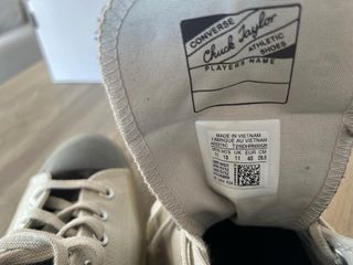 Converse ACW Blancas Talla 45 Nuevas