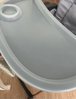 Trona Maxi-Cosi gris y madera