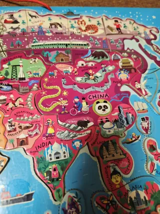 Puzzle El Mundo Janod