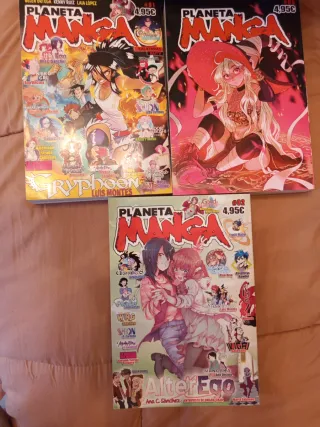 Planeta Manga nº 1, 2 y 5