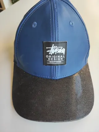 Gorra Stussy Original Design Azul y Negra