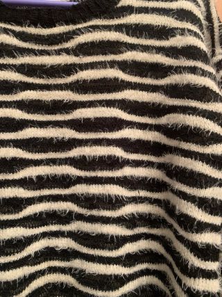 Jersey Bomaca Rayas Blanco y Negro T.M