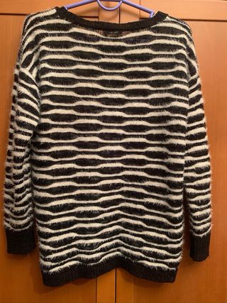 Jersey Bomaca Rayas Blanco y Negro T.M