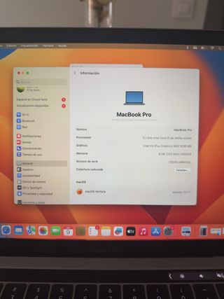 MacBook Pro 13 2017 Touch Bar