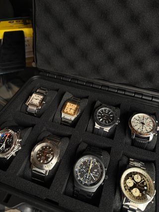 Cartier Santos Galbee Acero y Oro 1566