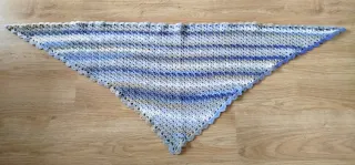 Toquilla crochet niña hecha a mano