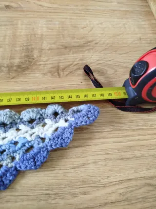 Toquilla crochet niña hecha a mano