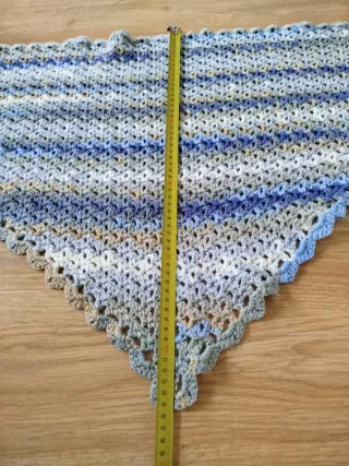 Toquilla crochet niña hecha a mano