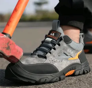 Zapatos de seguridad hombre GUWEIDUN punta de acer