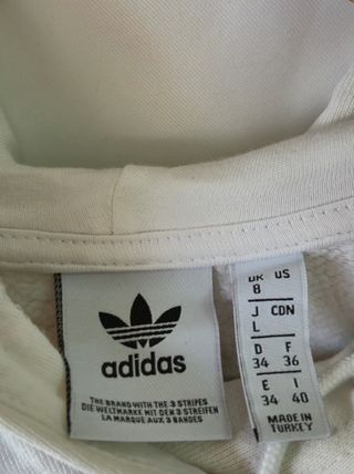 Felpa Corta da Donna Adidas