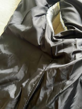 Chaleco acolchado plateado Slowlove