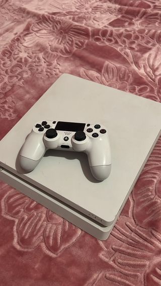 Ps4 Slim Blanca + Mando