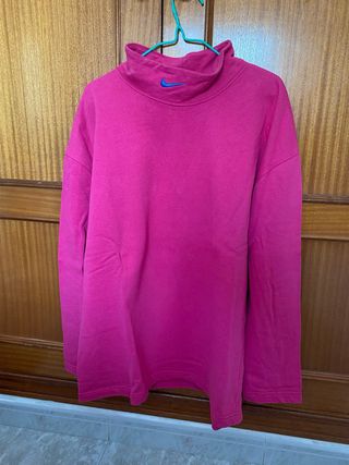 Sudadera nike rosa, S ponible para M tambien