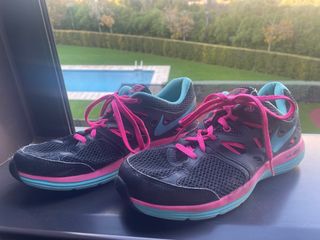 Bambas Nike Dual Fusión Lite Negro/Rosa