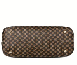 Set de 5 Bolsos Marrones y Dorados