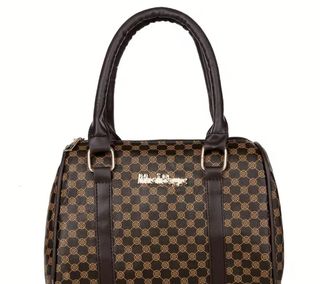 Set de 5 Bolsos Marrones y Dorados