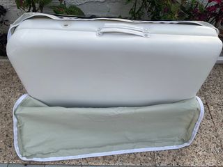 Camilla aluminio portátil plegable masajes