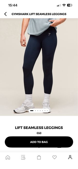 Leggings Gymshark Azul Marino