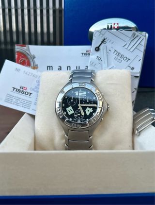 Reloj Tissot Chrono S462/562 Negro/Plata