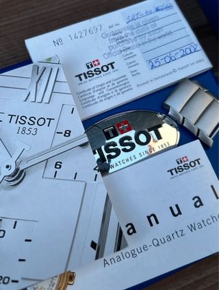 Reloj Tissot Chrono S462/562 Negro/Plata