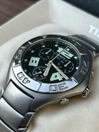Reloj Tissot Chrono S462/562 Negro/Plata