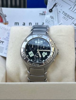 Reloj Tissot Chrono S462/562 Negro/Plata
