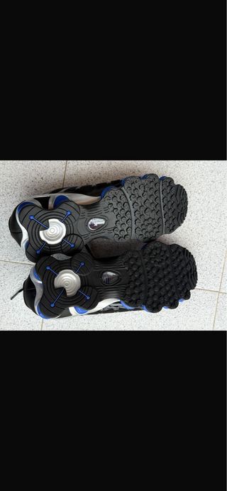 Nike Shox TL Negro y Azul