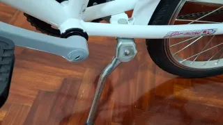 Bicicleta Infantil 20 pulgadas -  Blanca y Rosa