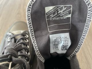 Converse ACW Negras Talla 41.5 Nuevas