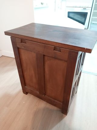 MUEBLE CASTELLANO AUXILIAR RUSTICO MADERA VINTAGE