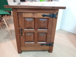 MUEBLE CASTELLANO AUXILIAR RUSTICO MADERA VINTAGE