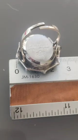 Anillo Reloj Plata Ley