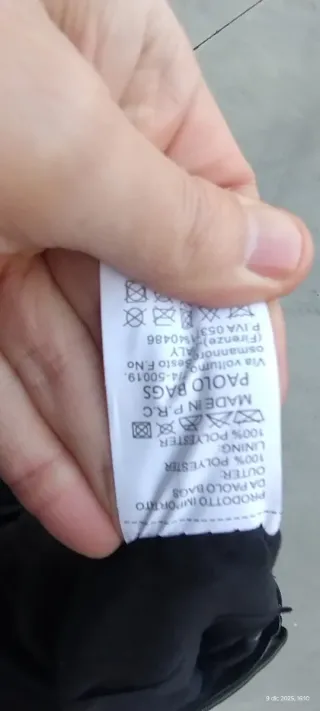 Zaino similpelle scamosciata nero